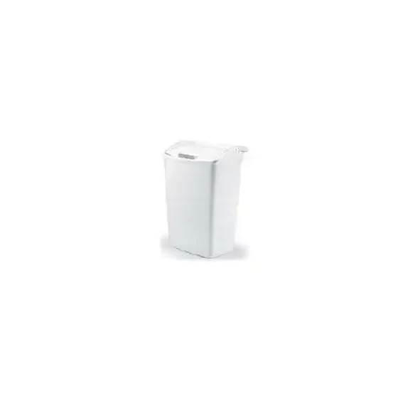 Rubbermaid FG280300WHT Dual Action Waste Basket