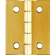 National Hardware N211-359 Solid Brass Hinges, 1-1/2&quot;X1-1/4&quot;