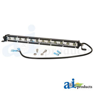 Single Row Led 13&quot; Light Bar, Spot Pattern, 2700Lm