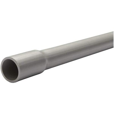 JM Eagle 67454 Sch40 Gray PVC Conduit,  3/4&quot;X10Ft