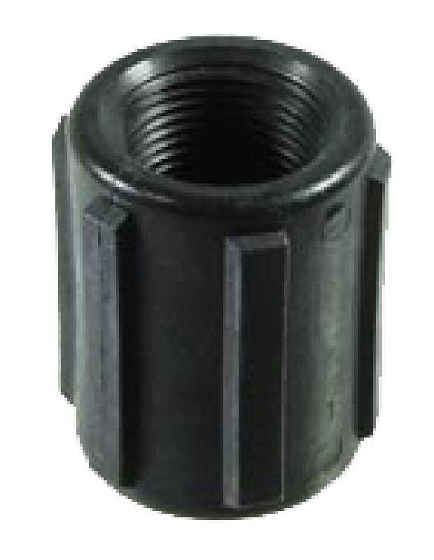 Poly Sch80 Coupler, 3”
