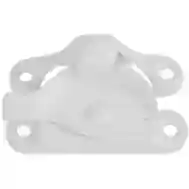 National Hardware N248-468 White Sash Lock