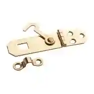 National Hardware N211-912 Solid Brass Hasp Lock, 3/4&quot;X2-3/4&quot;