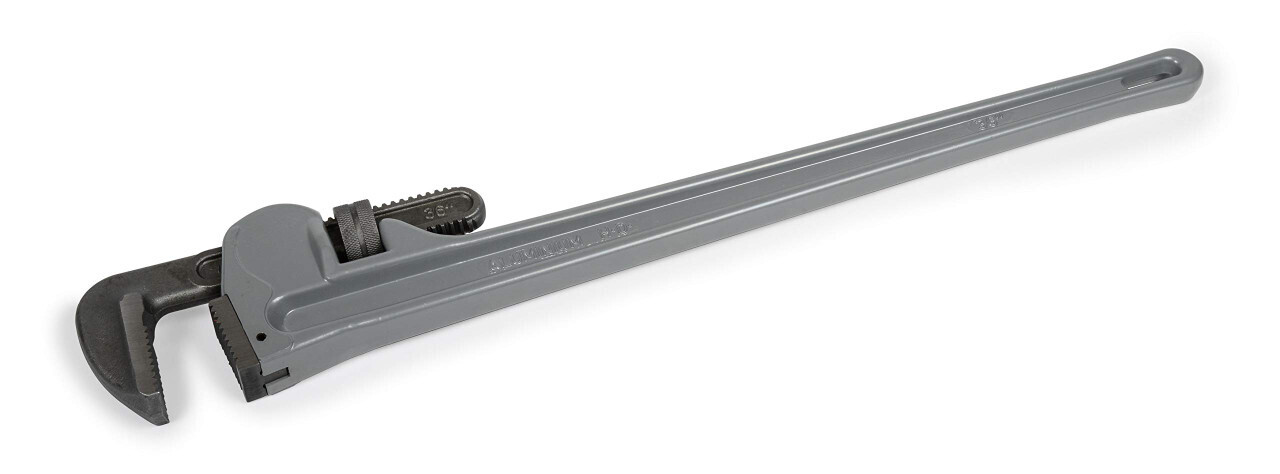 Titan Tools Aluminum Pipe Wrench, 36&quot;