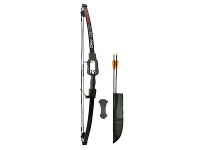 Youth Compound Bow w/13-17Lb Draw &amp; Adjustable Pin Sights