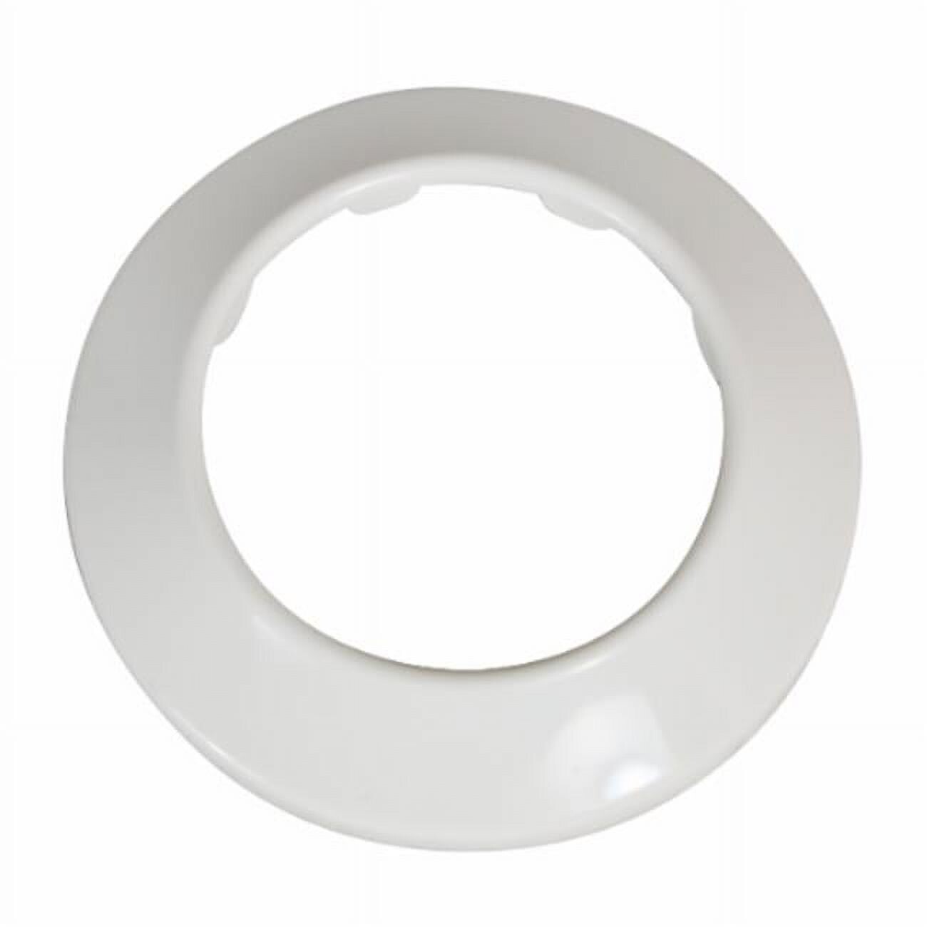 PlumbPak PP857-10 Shallow White Plastic Bath Flange