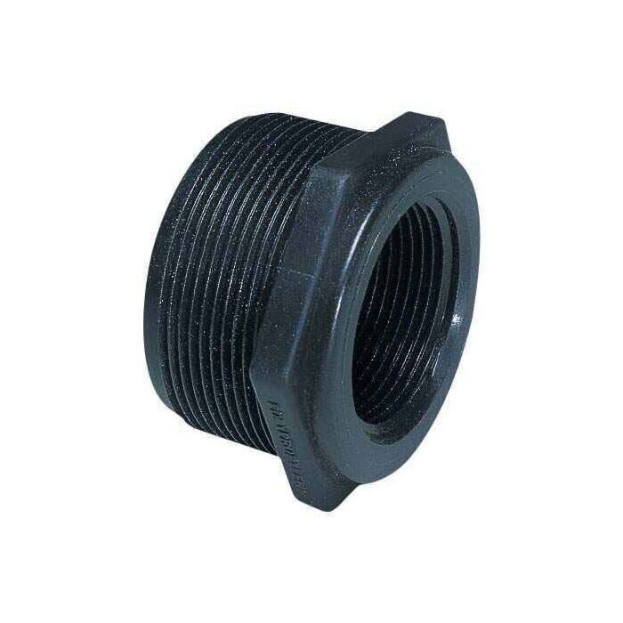 Poly Reducer Bushing, 1-1/4&quot;X3/4&quot;