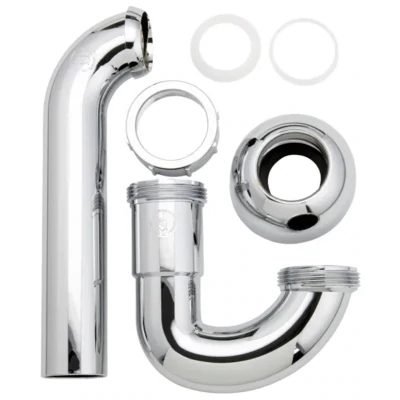 Keeney K400PC ABS Chrome P-Trap, 1-1/2&quot;