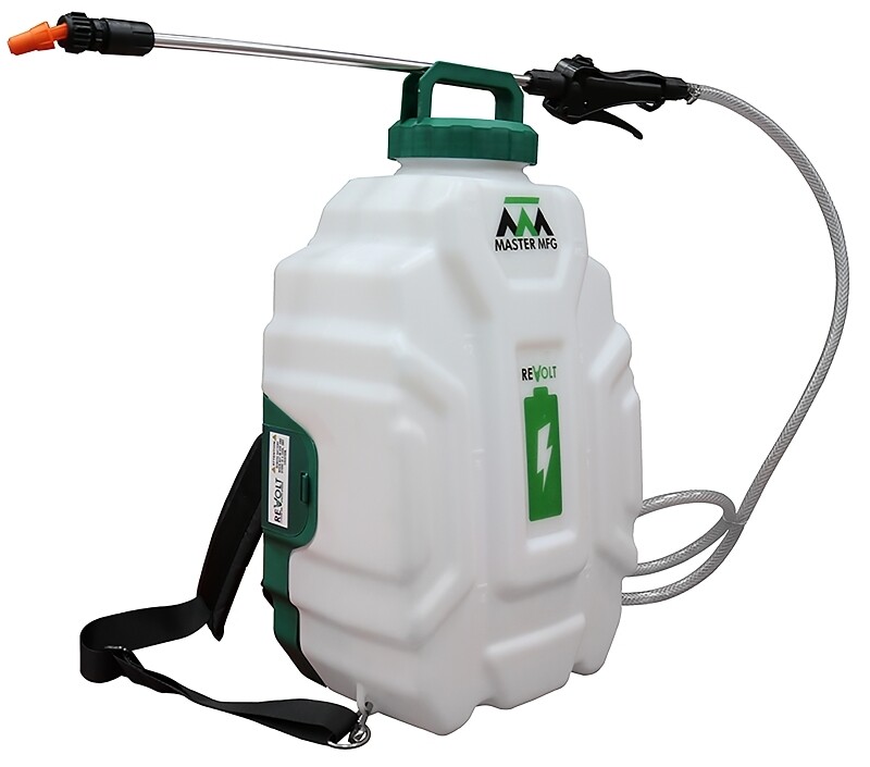 MM Electric Back-Pack Sprayer, 14.4V, Up to 30Gal per Charge