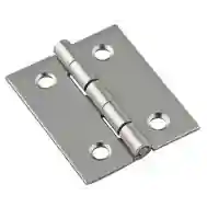 National Hardware N211-014 Satin Nckl Hinges, 1-1/2&quot;X1-1/4&quot;