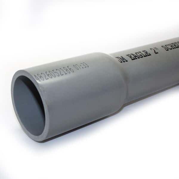 PVC Sch80 Conduit, 2&quot;X10&#39;