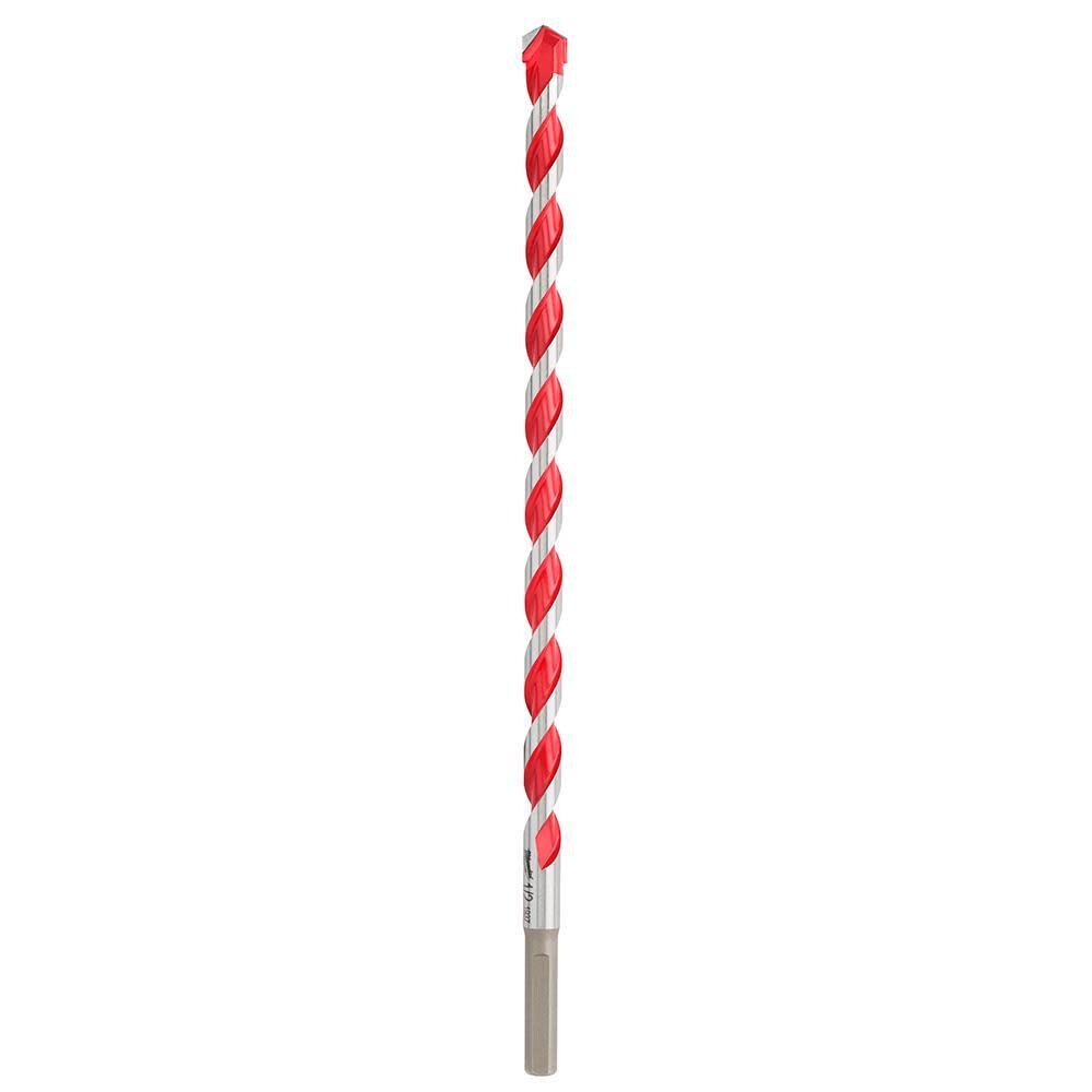 Milwaukee 48-20-9031 Masonry Drill Bit, 1/2&quot;X10&quot;X12&quot;