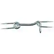 National Hardware N122-168 Gate Hook &amp; Eyes, 4&quot; Znc Pltd