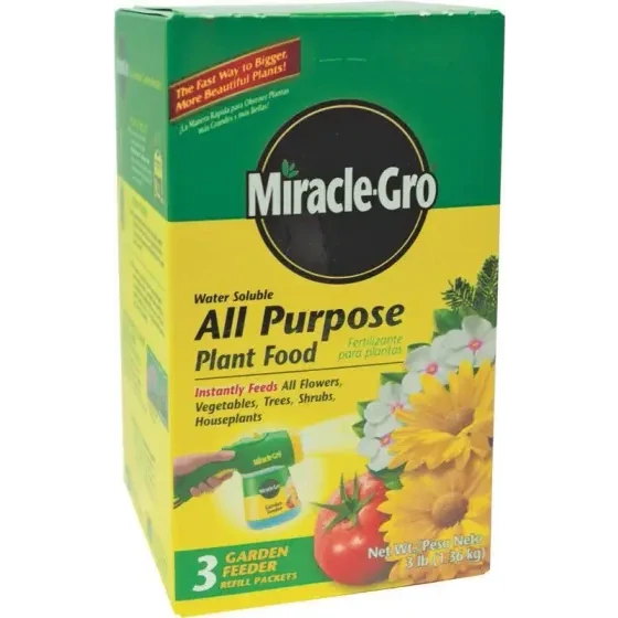 Miracle-Gro 1000283 All-Purpose Plant Food, 3Lb