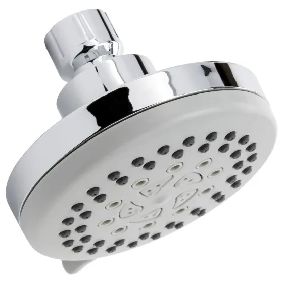 PlumbPak K702CP Polished Chrome 5-Pattern 1.8GPM Shower Head
