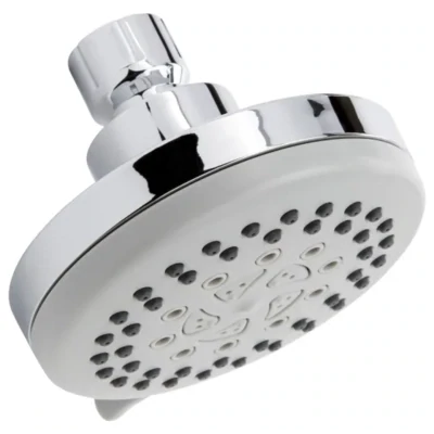 PlumbPak K702CP Polished Chrome 5-Pattern 1.8GPM Shower Head