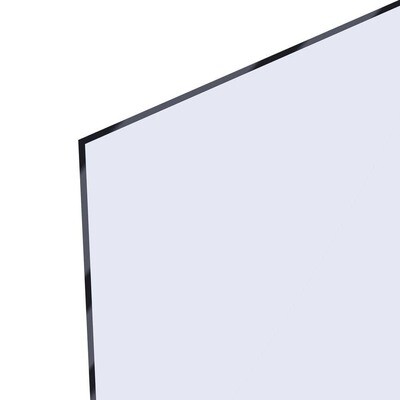 OPTIX 1AG2180A Plexiglass Sheet, 48&quot;X96&quot;X1/4&quot;