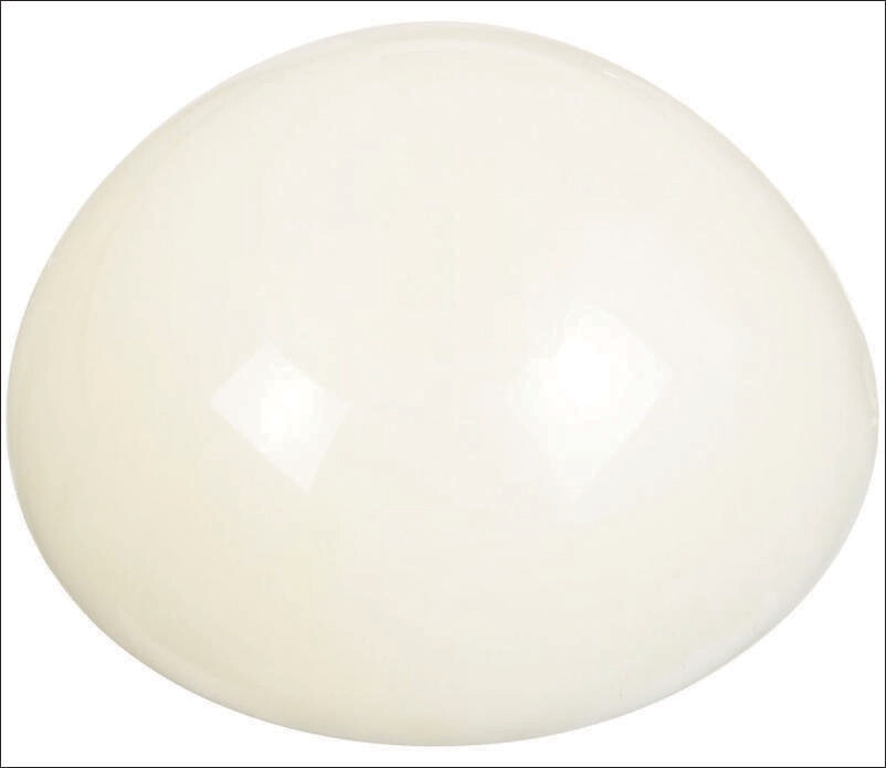 National Hardware N213-645 White Soft Dome Door Stop