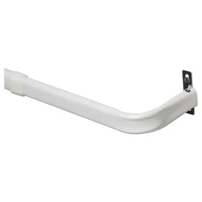Kenney KN510 Single Curtain Rod, 18&quot;-28&quot;