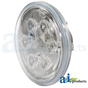 Round 4-1/2&quot; LED Sealed Beam Replacement with Hi/Lo Beam