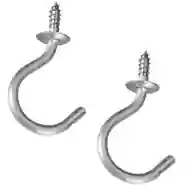 National Hardware N348-458 Stainless Steel Cup Hook, 1-1/2&quot;