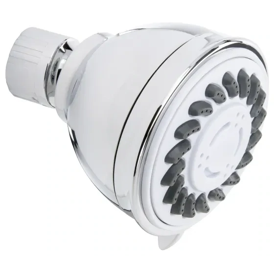 PlumbPak K704CP Polished Chrome 3-Function Shower Head