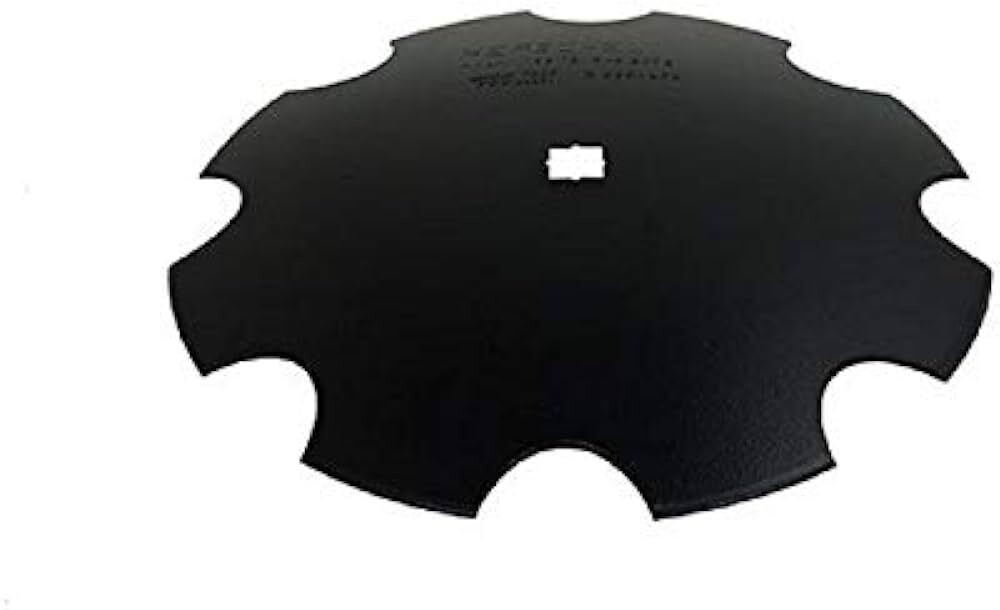 Notched Disc Blade, 20&quot;X7Ga 1-1/8&quot; &amp; 1-1/4&quot;