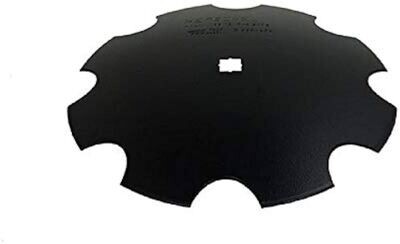 Notched Disc Blade, 20&quot;X7Ga 1-1/8&quot; &amp; 1-1/4&quot;