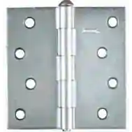 National Hardware N195-677 Broad Hinges, 4&quot; Znc Pltd