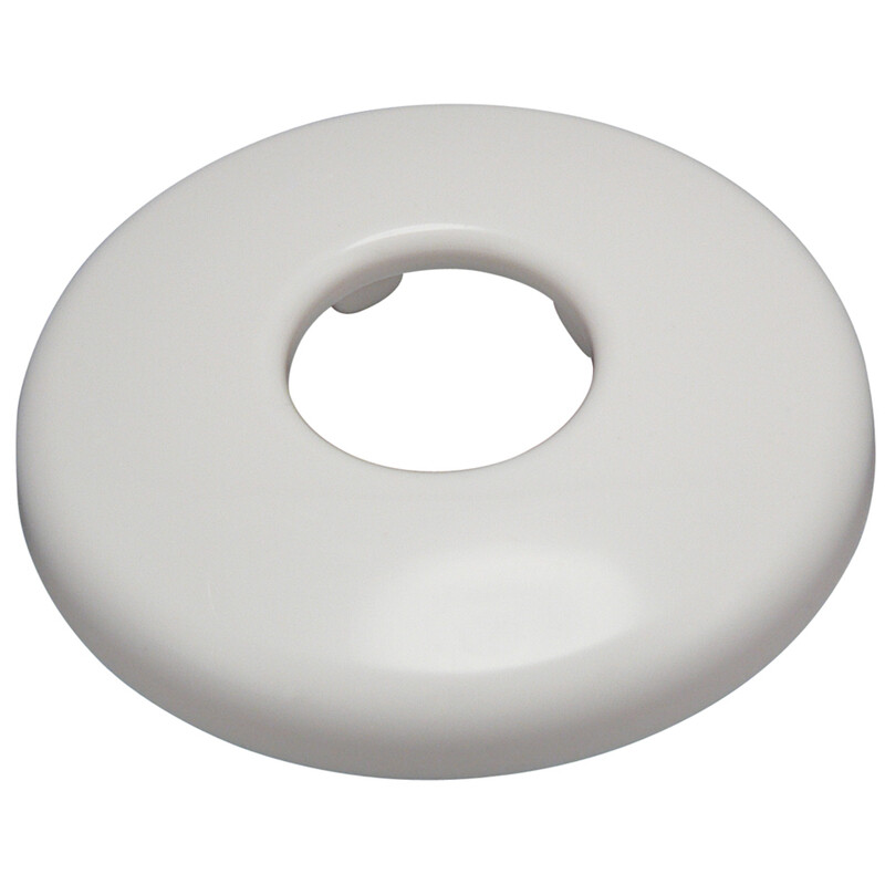PlumbPak PP823-00 Shallow Plastic Chrome Flange, 1/2&quot;X3-1/2&quot;