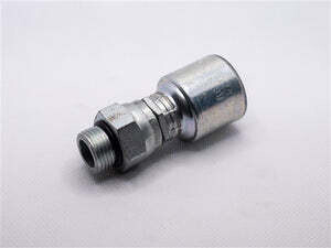 Hydraulic Fitting, 1/2&quot;X1/2&quot; Male O-Ring Boss Swivel