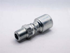 Hydraulic Fitting, 3/8&quot;X1/4&quot; Male Pipe Swivel