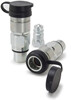 Rigid Mount Break-Away Hydraulic Coupler, 7/8-14ORB, fits Kubota &amp; Misc.
