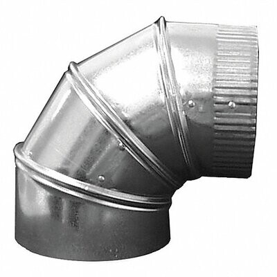 SS Stove Pipe Ell, 6&quot;