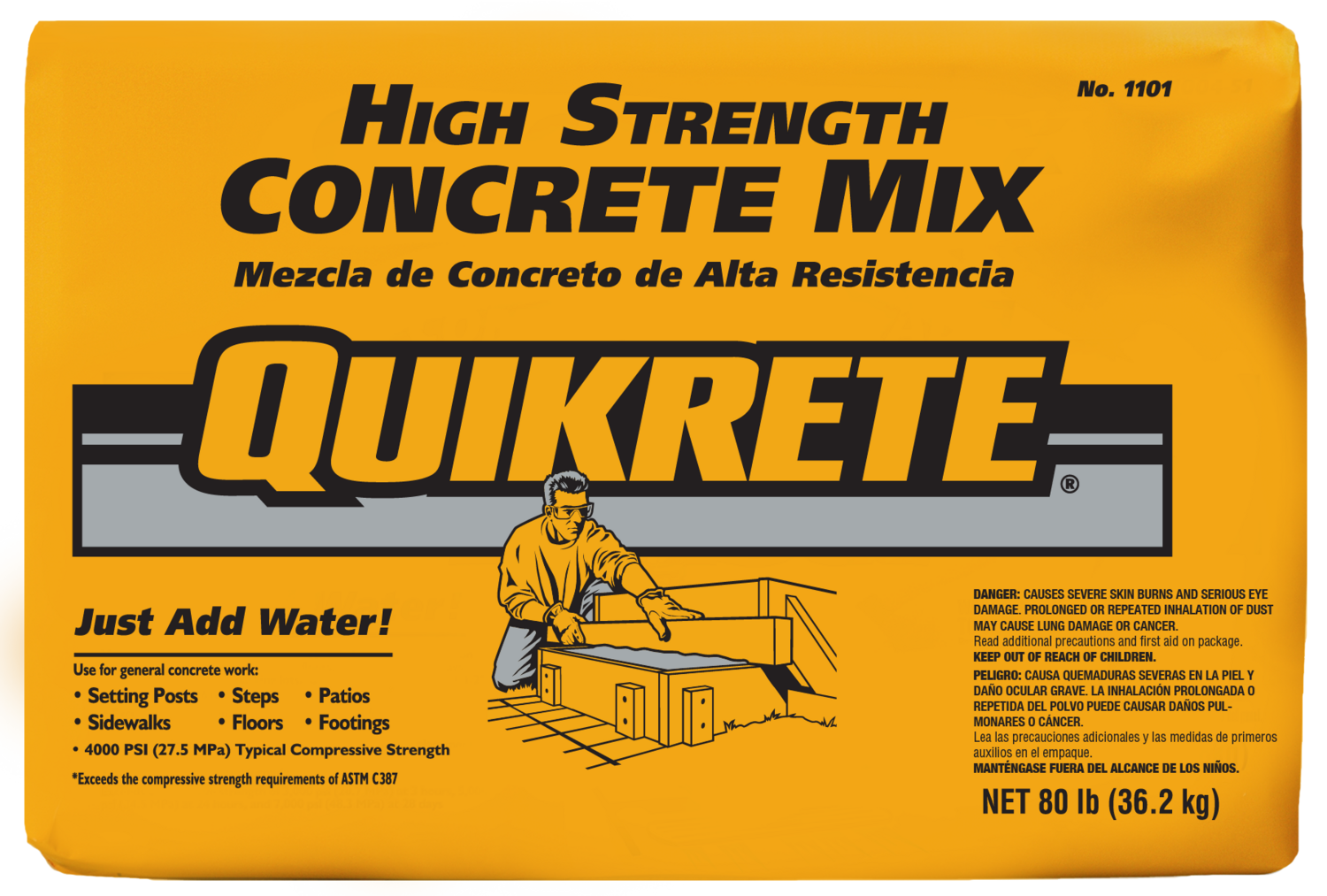 Quickcrete 80Lb Concrete Mix
