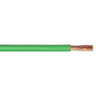Southwire Single Building Wire, 6Ga Green-STR, THHN