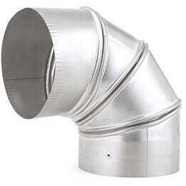 Stainless Steel Stove Pipe Ell, 8&quot;