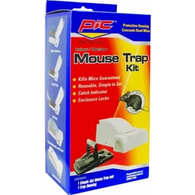 PIC MTK Indoor/Outdoor Plastic Covered Mouse Trap