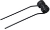 AgSmart Black Tedder Tooth w/Loop On Bottom of Mnt Arm