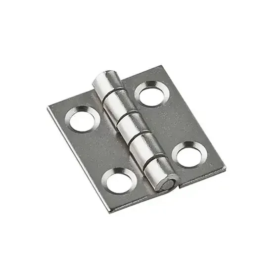 National Hardware N211-012 Satin Nckl Hinges, 3/4&quot;X5/8&quot;