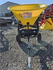 IronCraft Pull Type 400Lb Capacity Fertilizer Spreader w/Poly Hopper