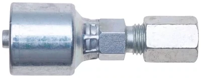 Hydraulic Fitting, 3/8&quot;X3/8&quot; Male Flareless