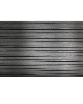 Miller Mfg RMWR349 Ribbed Rubber Mat,  0.15&quot; Thick X 39&quot; Wide