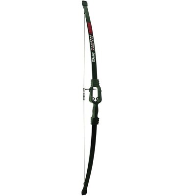 Youth Long Bow w/10-21Lb Draw &amp; Adjustable Pin Sights