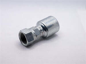 Hydraulic Fitting, 3/8&quot;X1/2&quot; Female Pipe Swivel