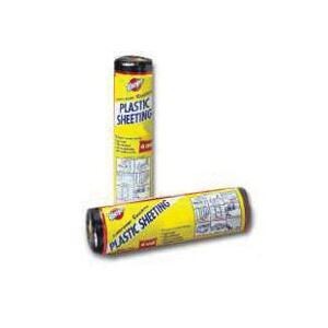 Warp&#39;s 4CH1050-B Black Plastic Sheeting, 10&#39;X50Ft 4MIL