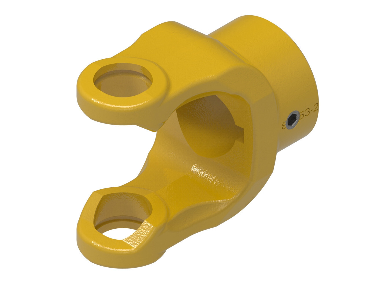 Metric Implement Pto Yoke, 4-Series X 1-3/8"