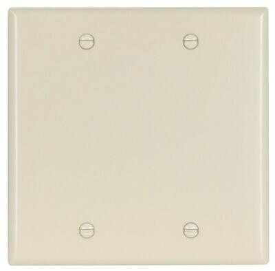 Eaton 2137LA Lt Almond Blank Cover, 2G