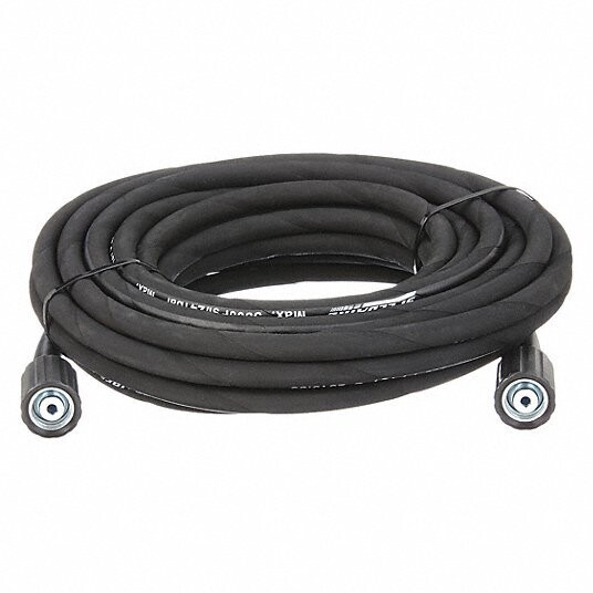 Suttner Pressure Washer Hose, Black, 5/16&quot;X50Ft,  M22 x M22 Swivel,  -15°-250°F,  4000PSI