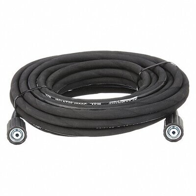 Suttner Pressure Washer Hose, Black, 5/16&quot;X50Ft,  M22 x M22 Swivel,  -15°-250°F,  4000PSI